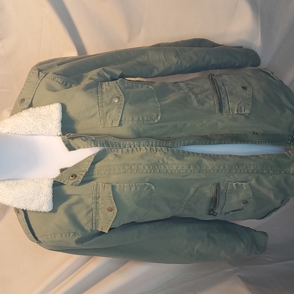 Velvet Sherpa Lined Jacket SZ XSM - Picture 1 of 7